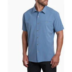 KUHL Men's Renegade Shirt 11 KUHL Men's Renegade Shirt -Patagonia Shop 3069 Renegade SS Blue Cove Front