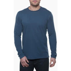 KUHL Men's Bravado Long Sleeve -Patagonia Shop 7224 bravado ls pirate blue front