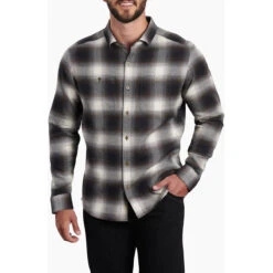 KUHL Men's Law Flannel Long Sleeve -Patagonia Shop 7373 Law Flannel LS Forged Iron Front 42463760 3785 4c03 a8c9 294fdfd2a92c