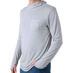 Men's Bamboo Lightweight Hoodie 29 Men's Bamboo Lightweight Hoodie -Patagonia Shop M LWHoody AspenGrey 1