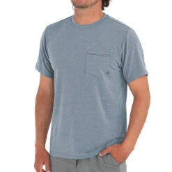 Men's Bamboo Flex Pocket Tee 18 Men's Bamboo Flex Pocket Tee -Patagonia Shop MFT 112 P 1
