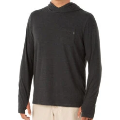 Men's Bamboo Crossover Hoody -Patagonia Shop M CrossoverHoody HBlack 1