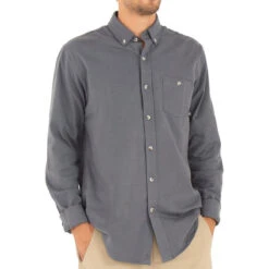 Men's Bamboo Flannel Button Up -Patagonia Shop M Flannel ButtonDown BlueDusk 1