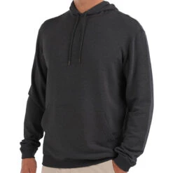 Men's Bamboo Fleece Pullover Hoody -Patagonia Shop M FleecePulloverHoody 1000px HeatherBlack 1