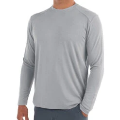 Men's Bamboo Midweight Long Sleeve -Patagonia Shop M Midweight LongSleeve 1000px aspengrey 1