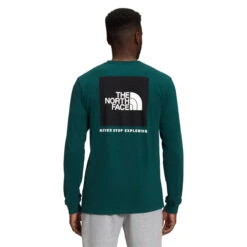 The North Face Men's Long-Sleeve Box NSE Tee -Patagonia Shop NF0A4762 EK2 hero 1