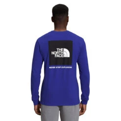 The North Face Men's Long-Sleeve Box NSE Tee 19 The North Face Men's Long-Sleeve Box NSE Tee -Patagonia Shop NF0A4762 ZXC hero