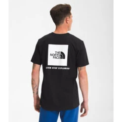 The North Face Men's Short-Sleeve Box NSE Tee -Patagonia Shop NF0A4763 KY4 back 1