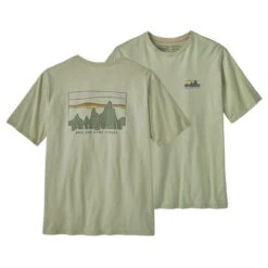 Patagonia Men's '73 Skyline Organic T-Shirt -Patagonia Shop POS WBS23 37534 SLVG 1