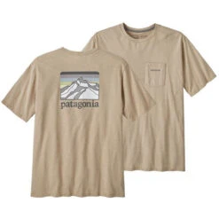 Patagonia Men's Line Logo Ridge Pocket Responsibili-Tee 14 Patagonia Men's Line Logo Ridge Pocket Responsibili-Tee -Patagonia Shop POS WBS23 38511 ORTN 1