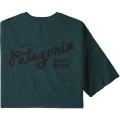 Patagonia Men's Quality Surf Pocket Responsibili-Tee 5 Patagonia Men's Quality Surf Pocket Responsibili-Tee -Patagonia Shop WBF21 37442 DBGR 1