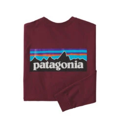 Patagonia Men's Long-Sleeved P-6 Logo Responsibili-Tee -Patagonia Shop WBF22 38518 SEQR 1