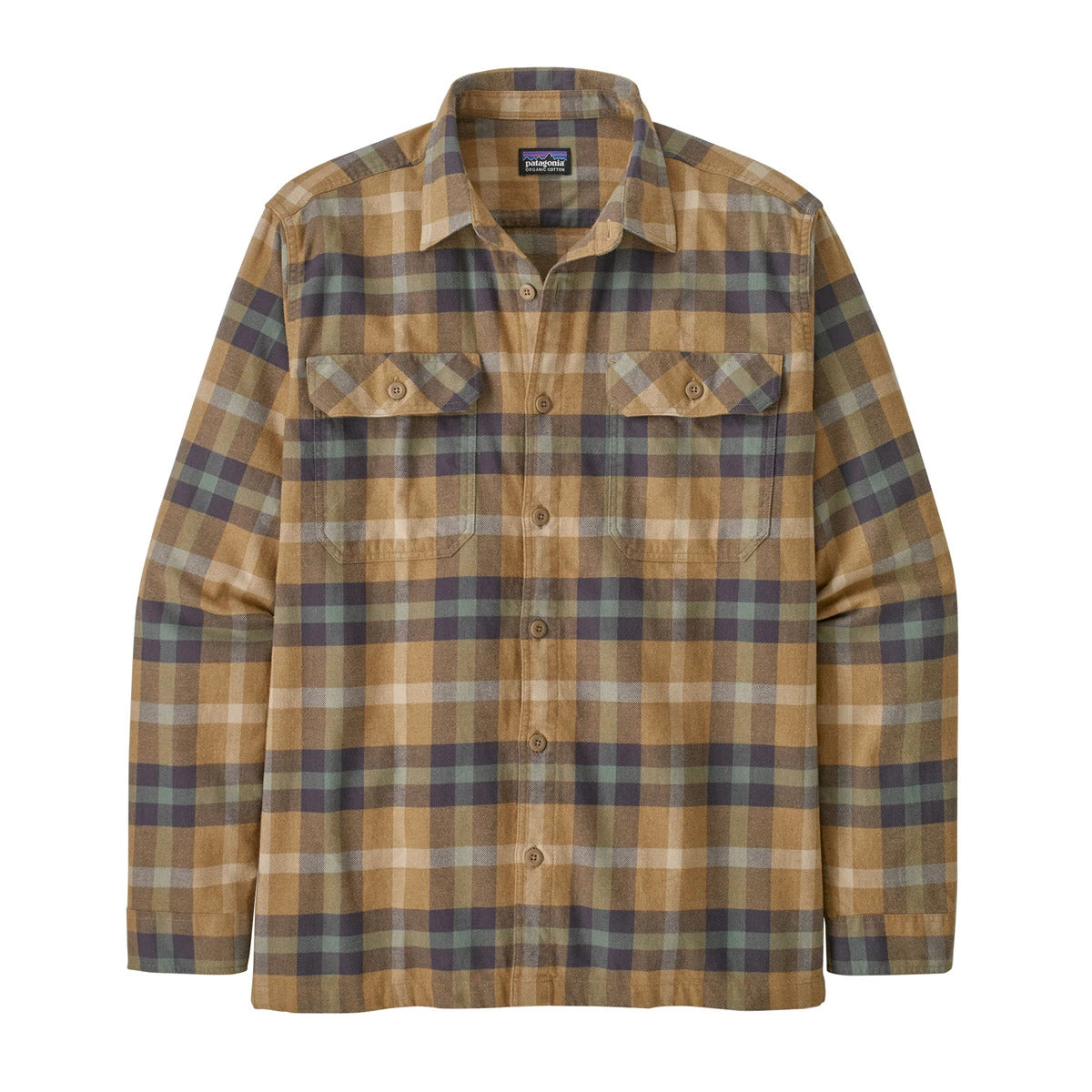 Patagonia Men's Long-Sleeved Organic Cotton Midweight Fjord Flannel Shirt 4 Patagonia Men's Long-Sleeved Organic Cotton Midweight Fjord Flannel Shirt - Image 4