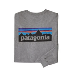 Patagonia Men's Long-Sleeved P-6 Logo Responsibili-Tee -Patagonia Shop WBS20 38518 GLH 1