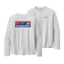 Patagonia Men's Long-Sleeved Cap Cool Daily Graphic Shirt