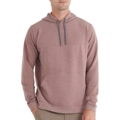 Men's Bamboo Fleece Pullover Hoody -Patagonia Shop fleece pullover hoody heather brick men top 1