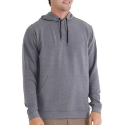 Men's Bamboo Fleece Pullover Hoody -Patagonia Shop fleece pullover hoody heather navy men top 1