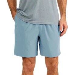 Men's Lined Breeze Short - 7.5" -Patagonia Shop lined breeze short blue fog men bottom 1 1