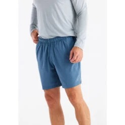 Men's Lined Breeze Short - 7.5" -Patagonia Shop lined breeze short pacific blue men 1
