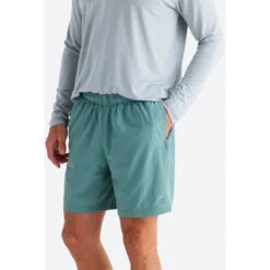 Men's Lined Breeze Short - 7.5" -Patagonia Shop lined breeze short sabal green men 1