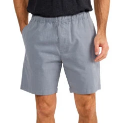Men's Stretch Canvas Short - 7" -Patagonia Shop sp22 stretch canvas short 7in slate men bottom 1
